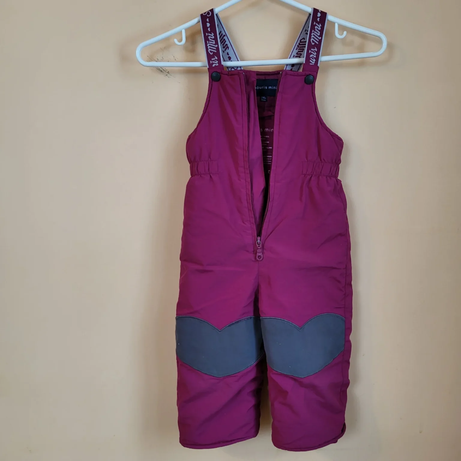 Image for Souris Mini Girls Winter Snowsuit Pink Size 24M