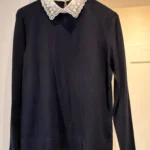 Featured thumbnail for Jumper with a lace collar