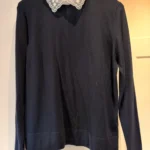 Thumbnail for Jumper with a lace collar