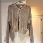 Featured thumbnail for White and brown striped waistcoat