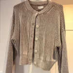 Thumbnail for White and brown striped waistcoat