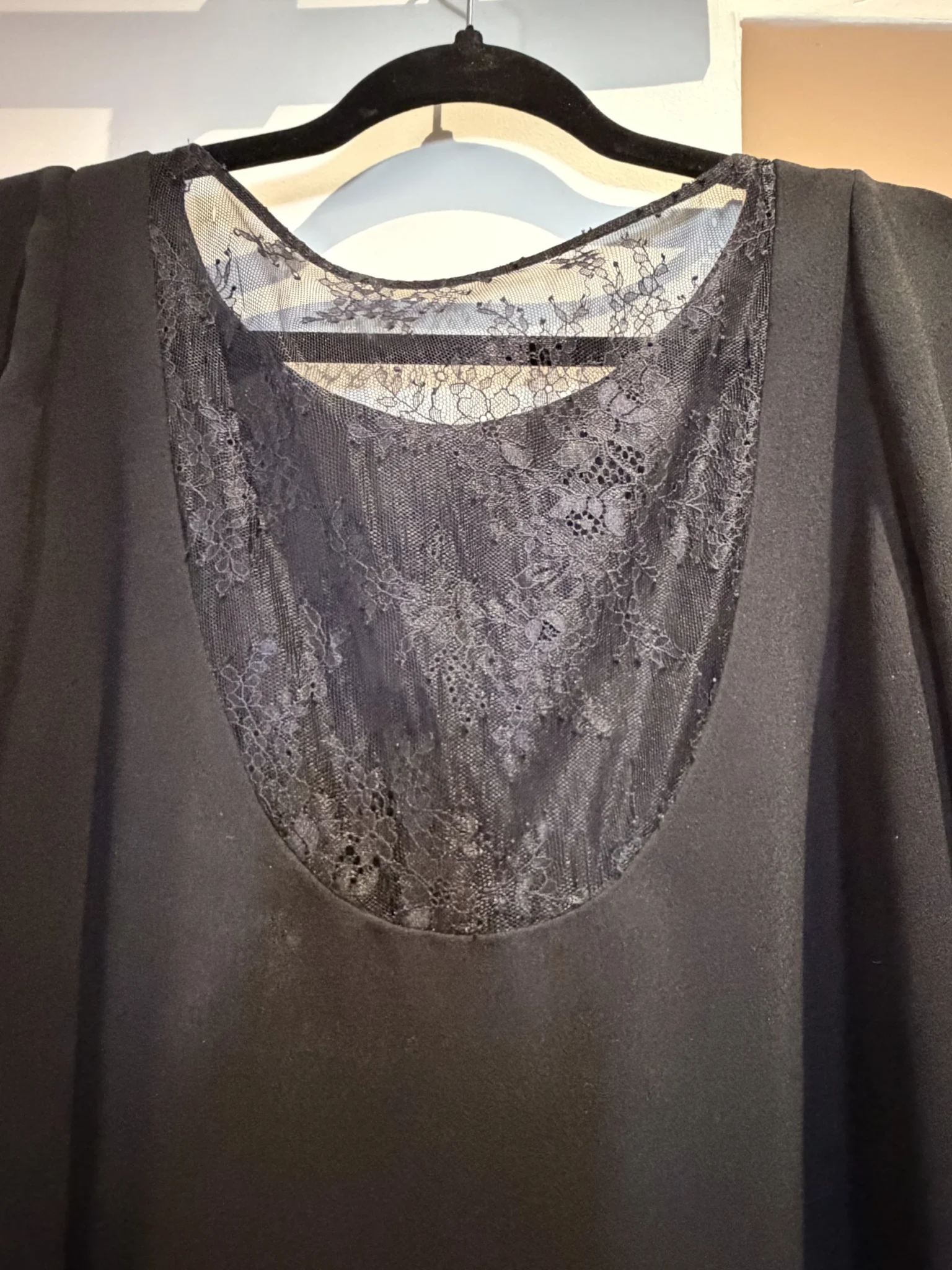 Image for Black dress with lace - Claudie Pierlot