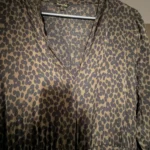 Thumbnail for Mid-length leopard-print dress