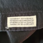 Thumbnail for Frank and Oak Chemise noire Oxford The Jasper à manche longue 100% Cotton XL