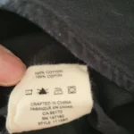 Thumbnail for Frank and Oak Chemise noire Oxford The Jasper à manche longue 100% Cotton XL