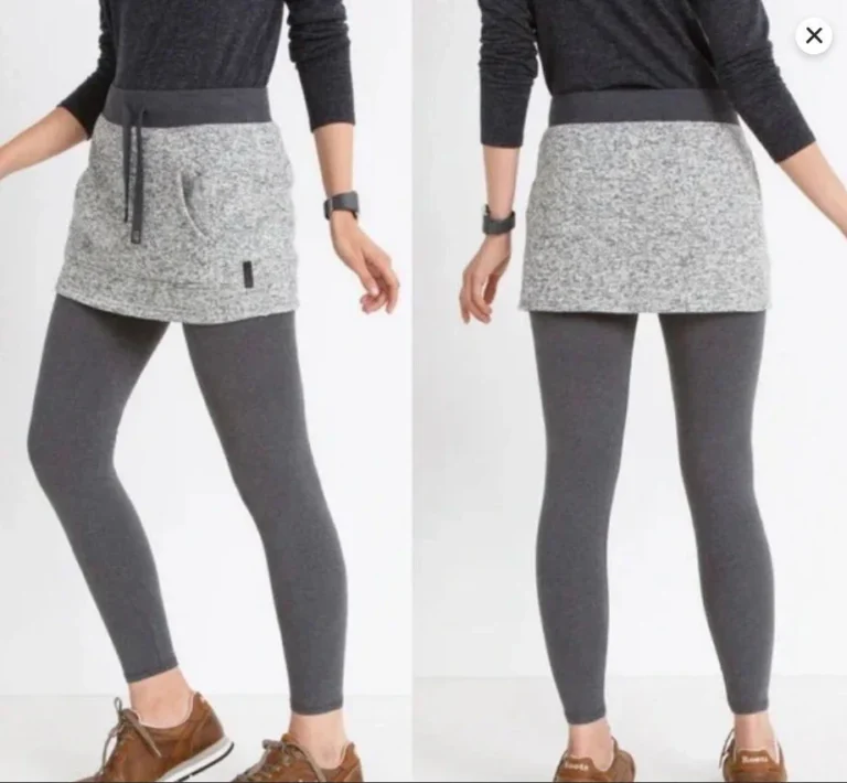 Image for Roots Mini Skirt‎ Marled Gray Fleece Small