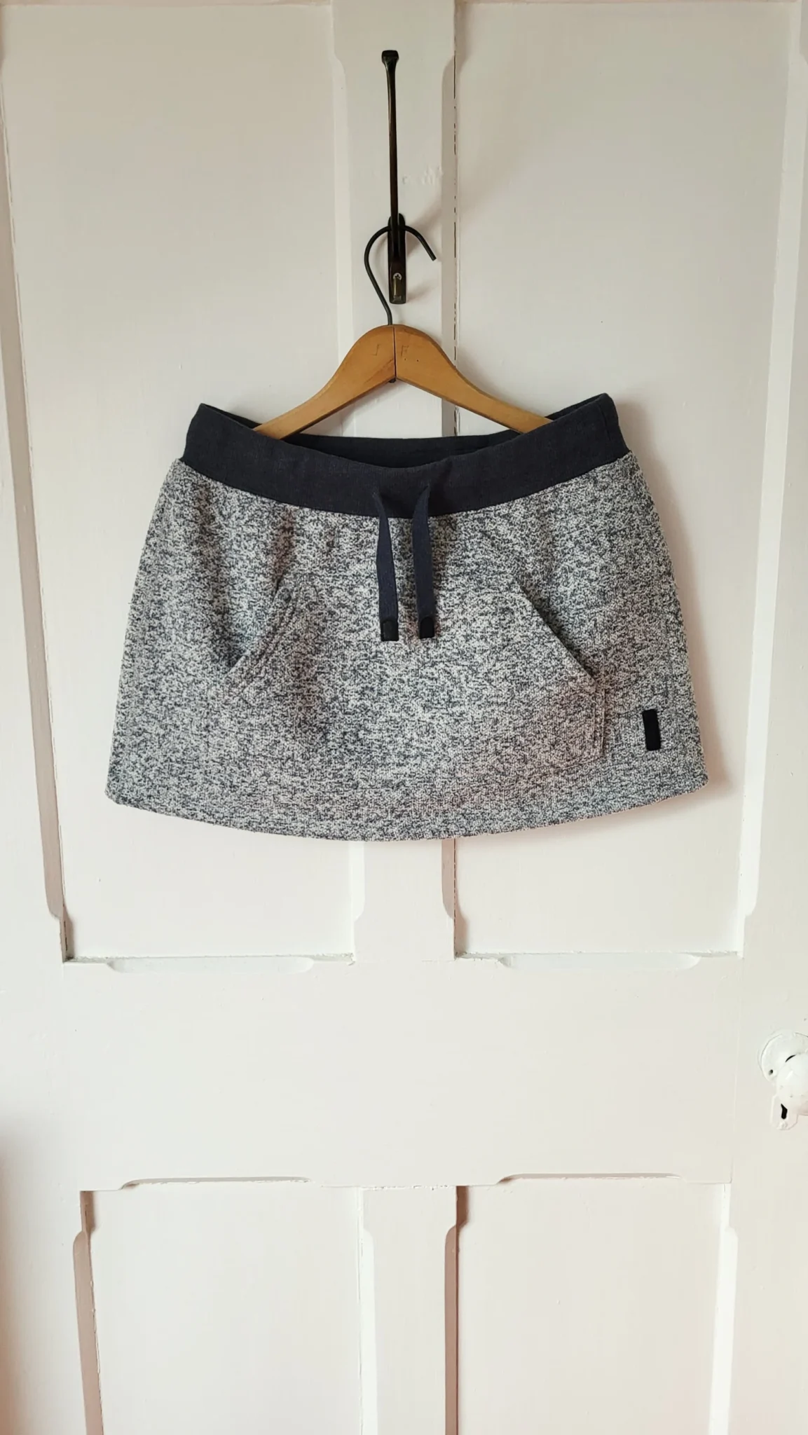 Image for Roots Mini Skirt‎ Marled Gray Fleece Small
