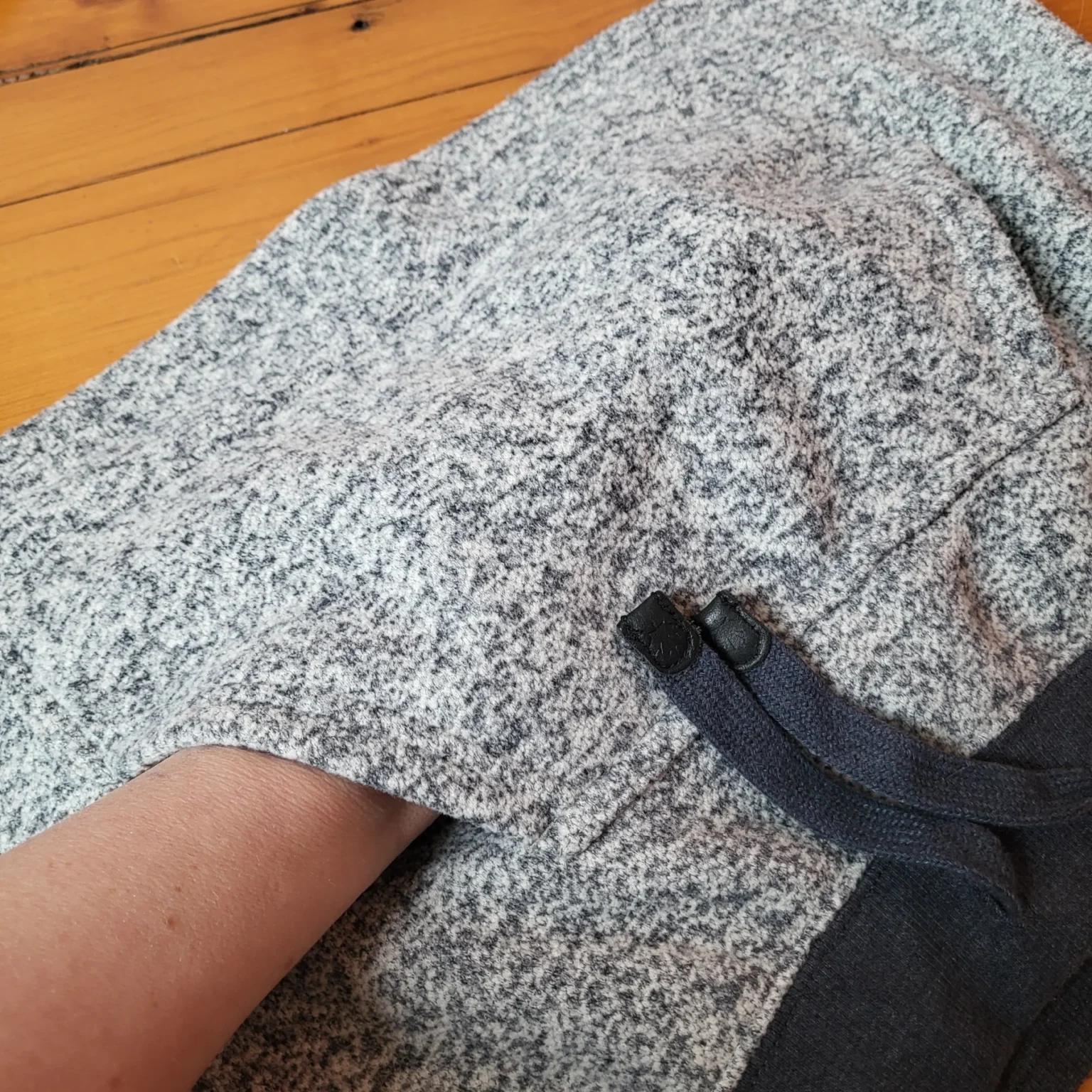 Image for Roots Mini Skirt‎ Marled Gray Fleece Small