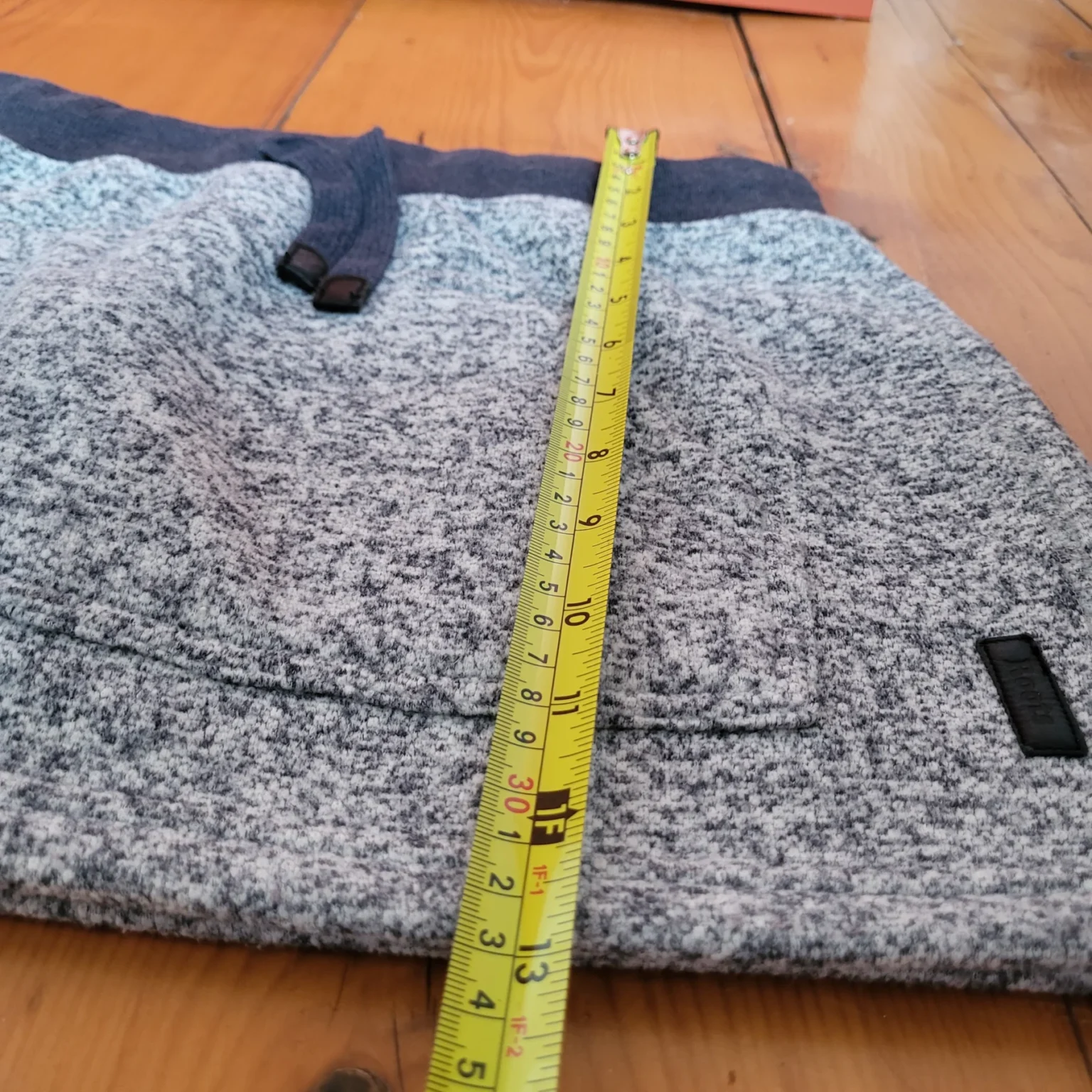 Image for Roots Mini Skirt‎ Marled Gray Fleece Small