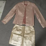 Featured thumbnail for Danier leather jacket and skirt