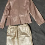 Thumbnail for Danier leather jacket and skirt