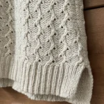 Thumbnail for Jumper – cable-knit cotton and wool jumper