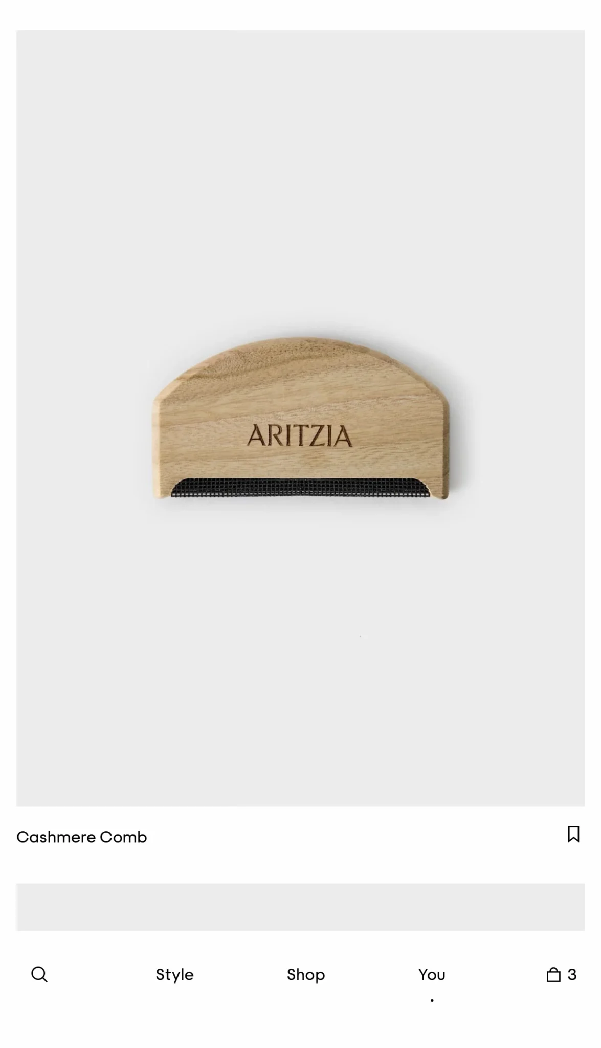 Featured image for Cashmere jumper comb