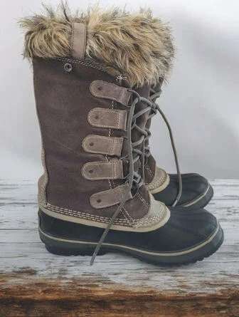 Image for Sorel Winter Boots Joan of Arctic | Gray | Size 8