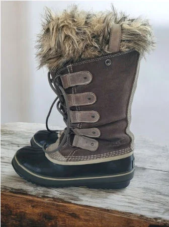 Image for Sorel Winter Boots Joan of Arctic | Gray | Size 8