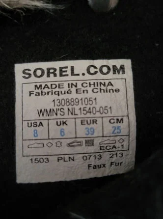 Image for Sorel Winter Boots Joan of Arctic | Gray | Size 8