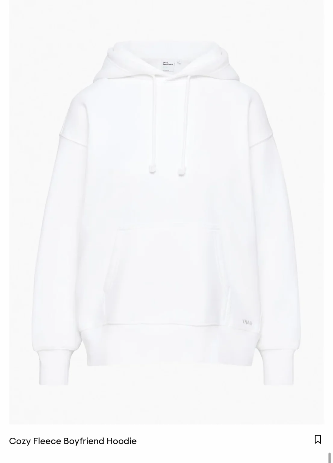 Featured image for Hoodie boyfriend fit Aritzia XLarge