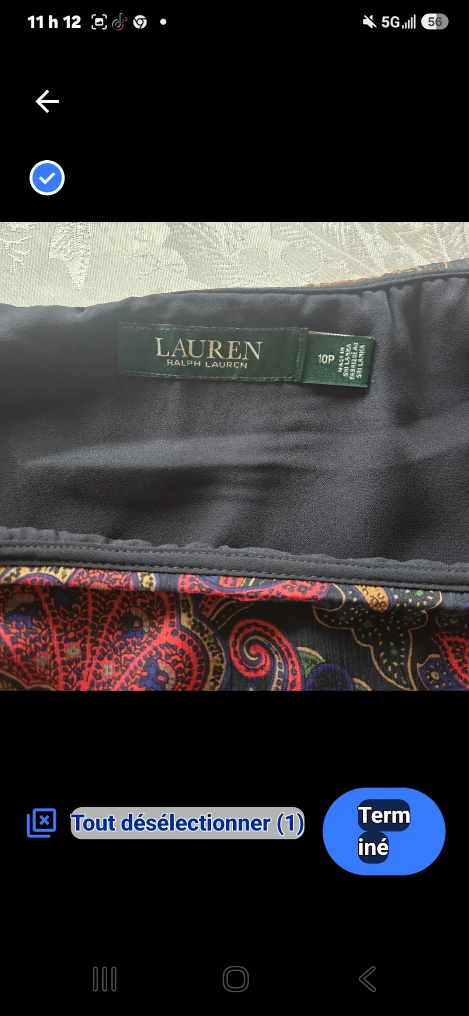 Image for Ralph Lauren long skirt