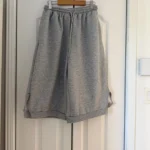 Thumbnail for Bermudas style jogging gris medium