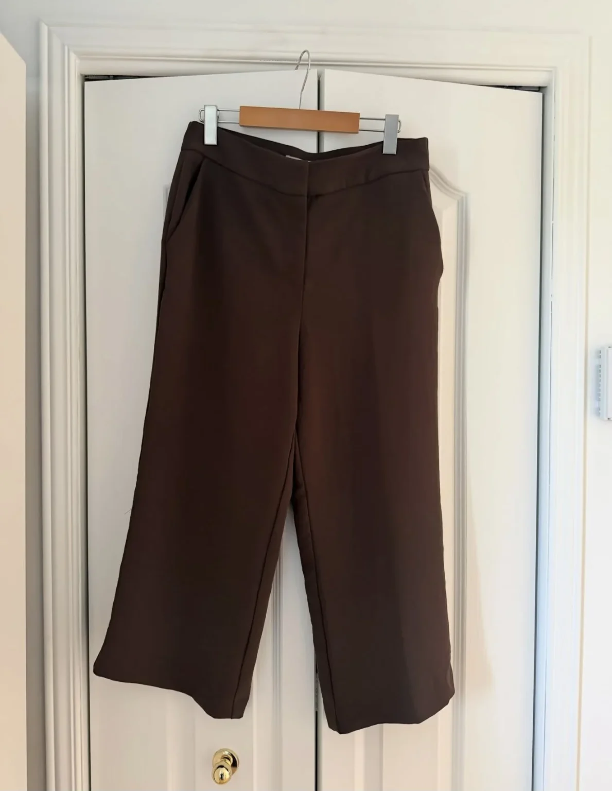 Image for Pantalon 3/4 femme medium brun