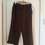 Thumbnail for Pantalon 3/4 femme medium brun