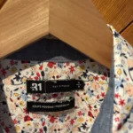 Thumbnail for Floral short-sleeved blouse