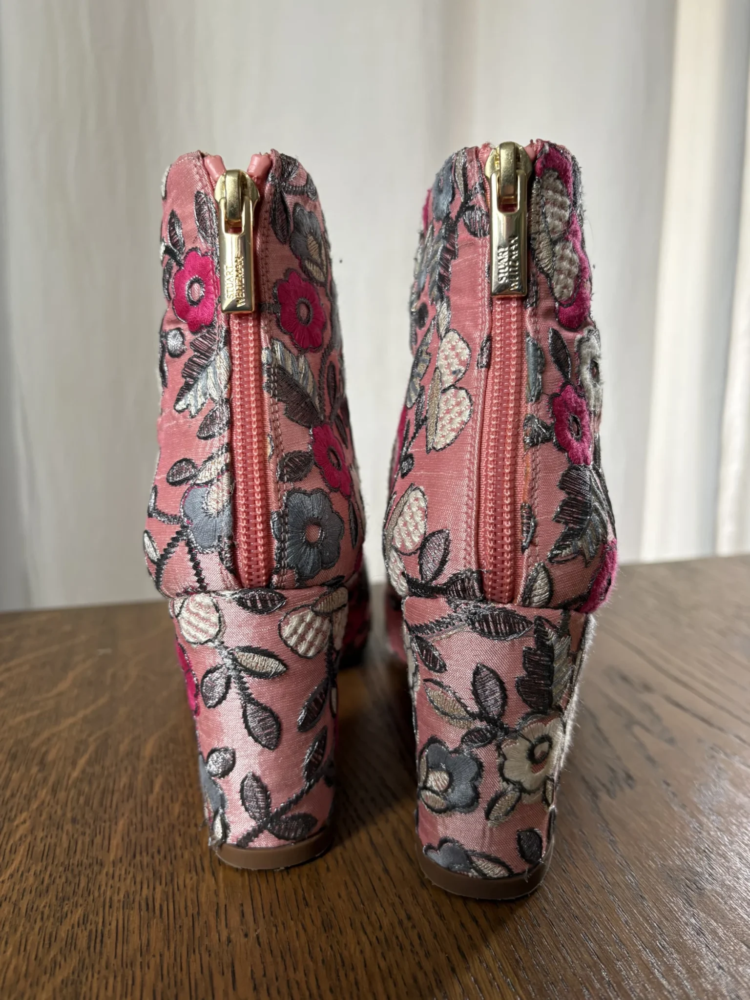 Image for Embroidered ankle boots