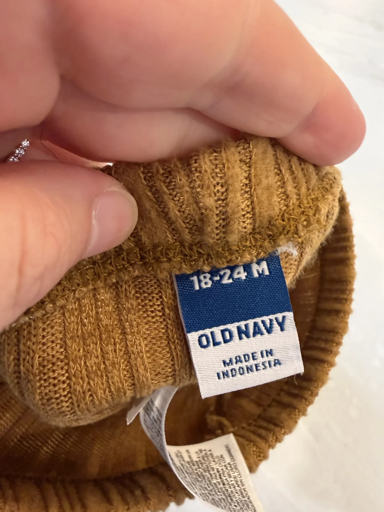 Image for Pantalons 18-24M Old Navy
