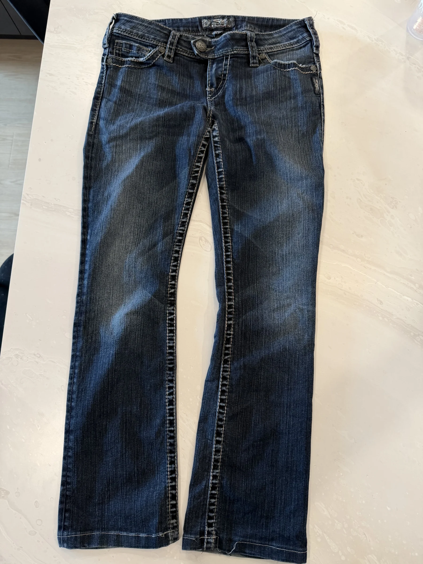 Silver jeans, size 27 *Other seconde main
