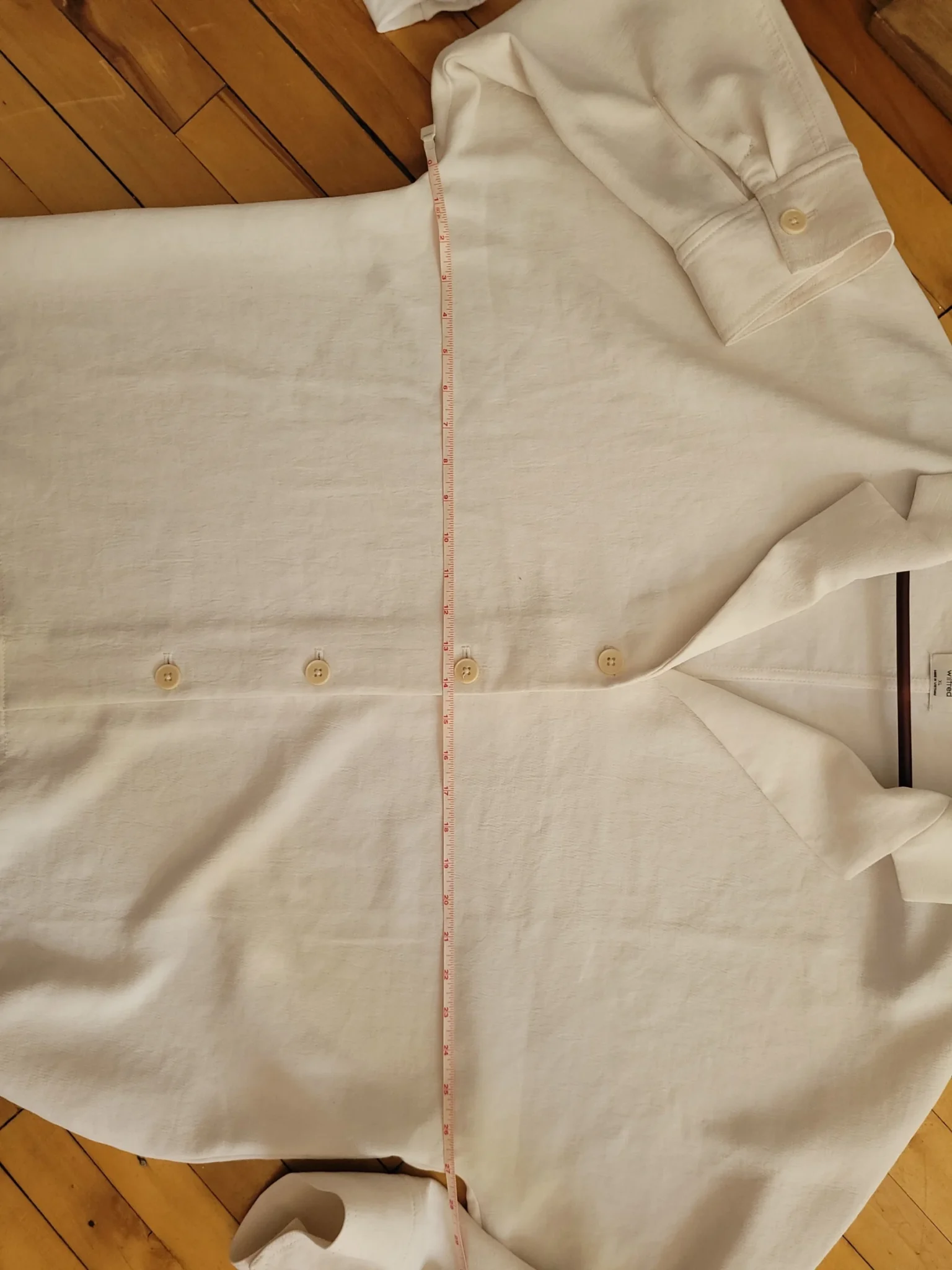 Image for Aritzia Freeform Shirt in cream