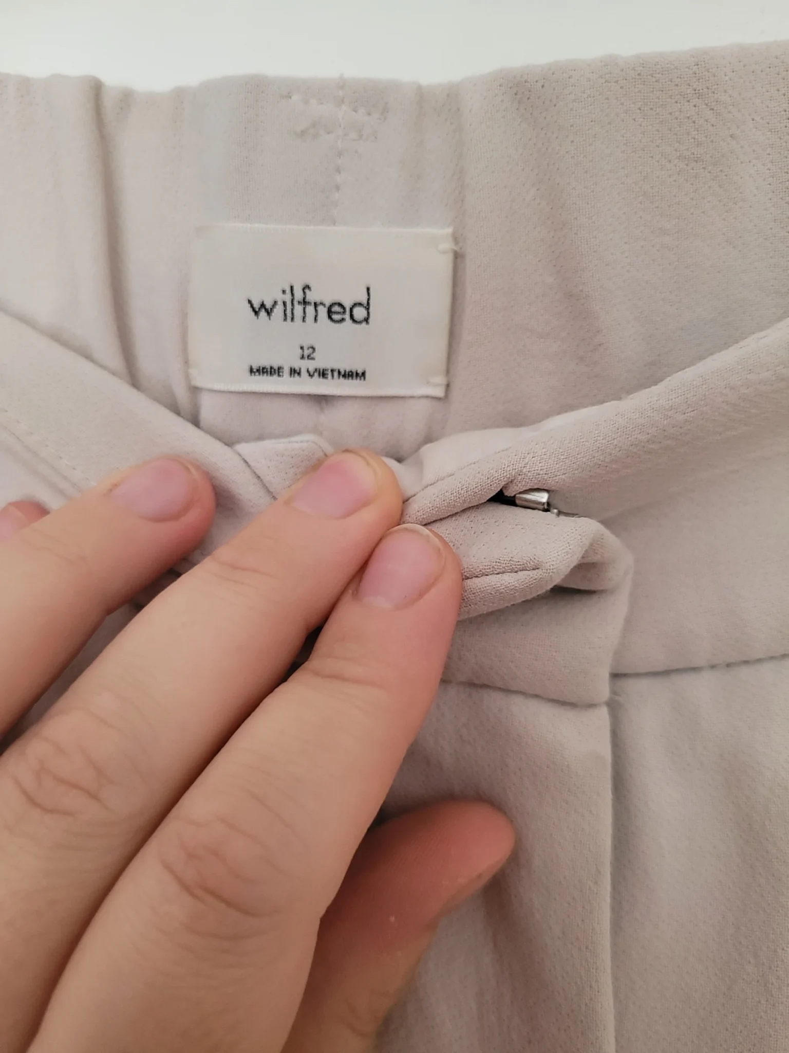 Image for Aritzia beige trousers