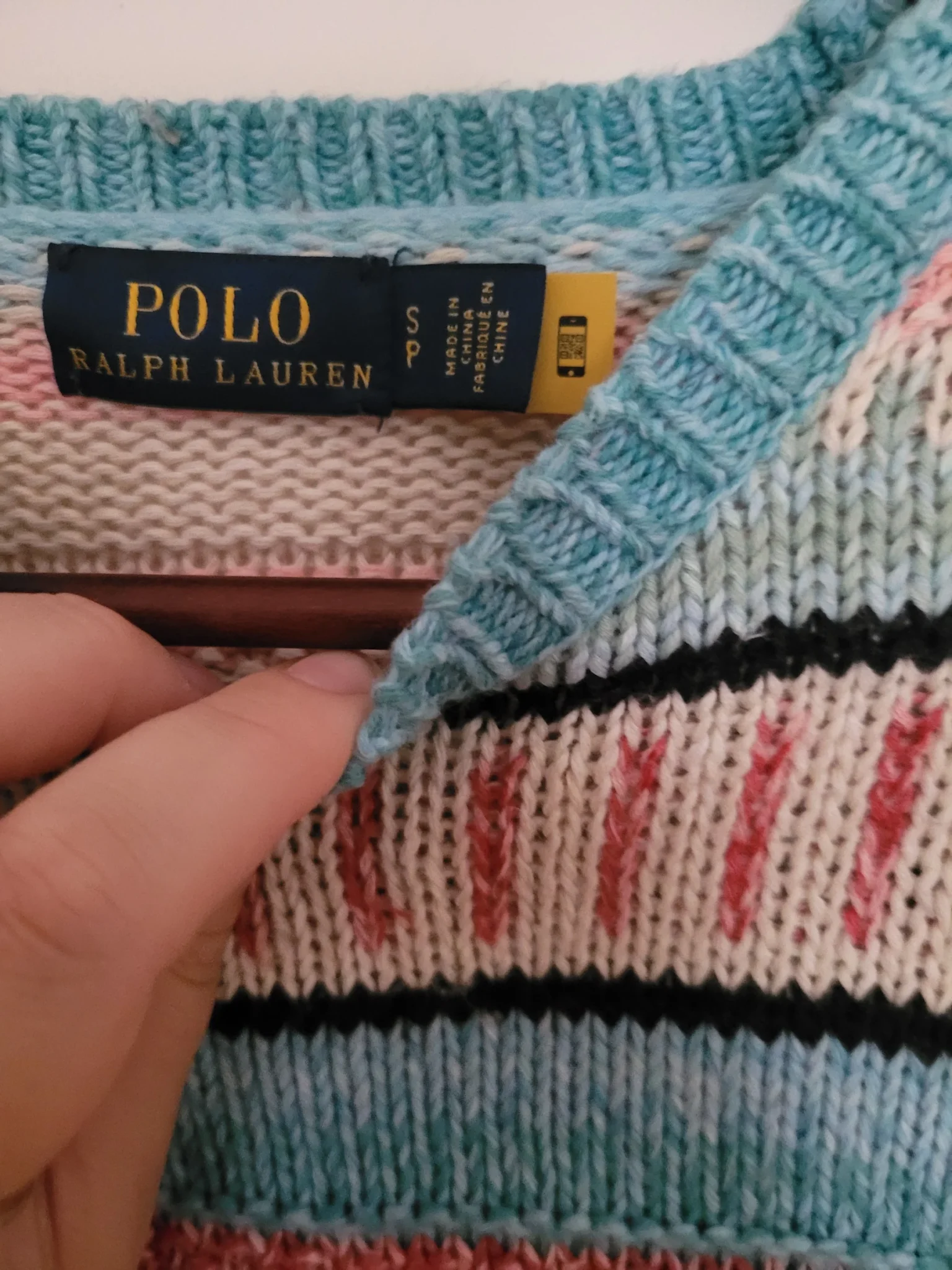 Image for Ralph Lauren cotton and linen jumper