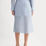 Thumbnail for Everlane silk and cotton skirt