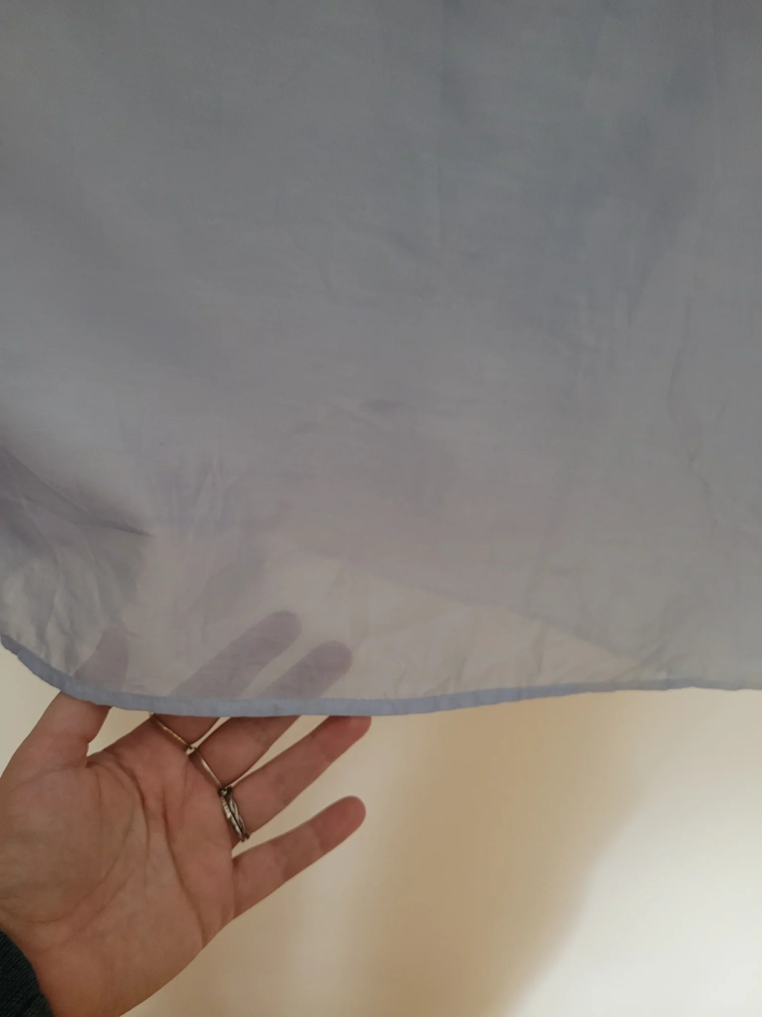 Image for Everlane silk and cotton skirt