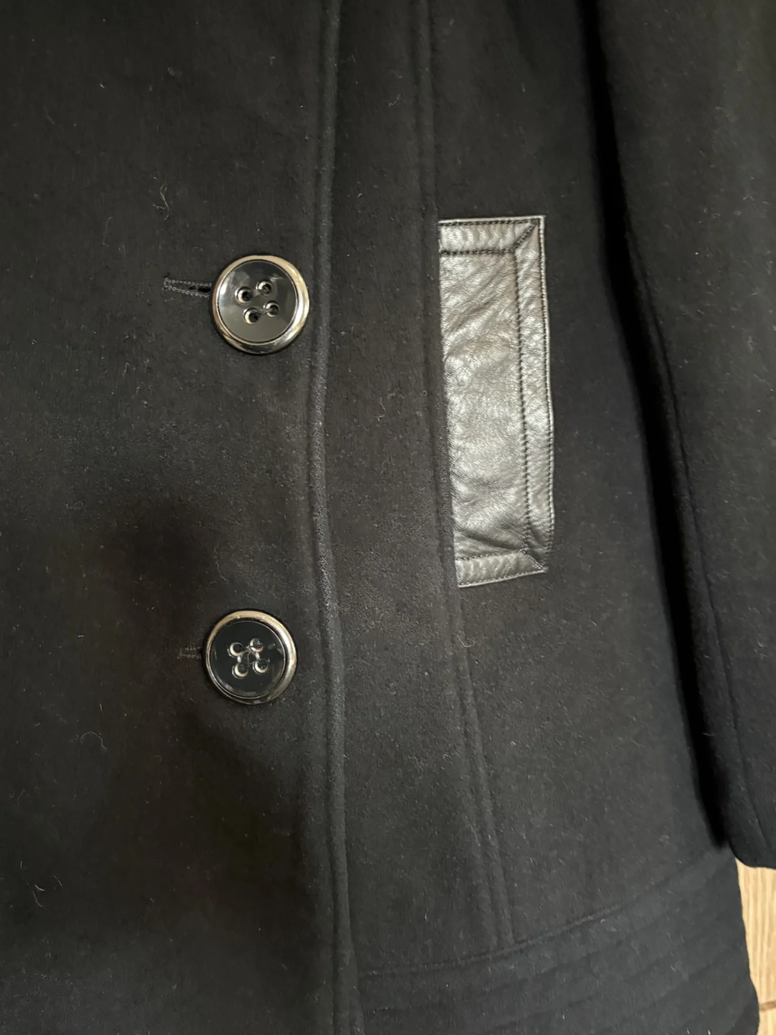 Image for Manteau caban col entonnoir