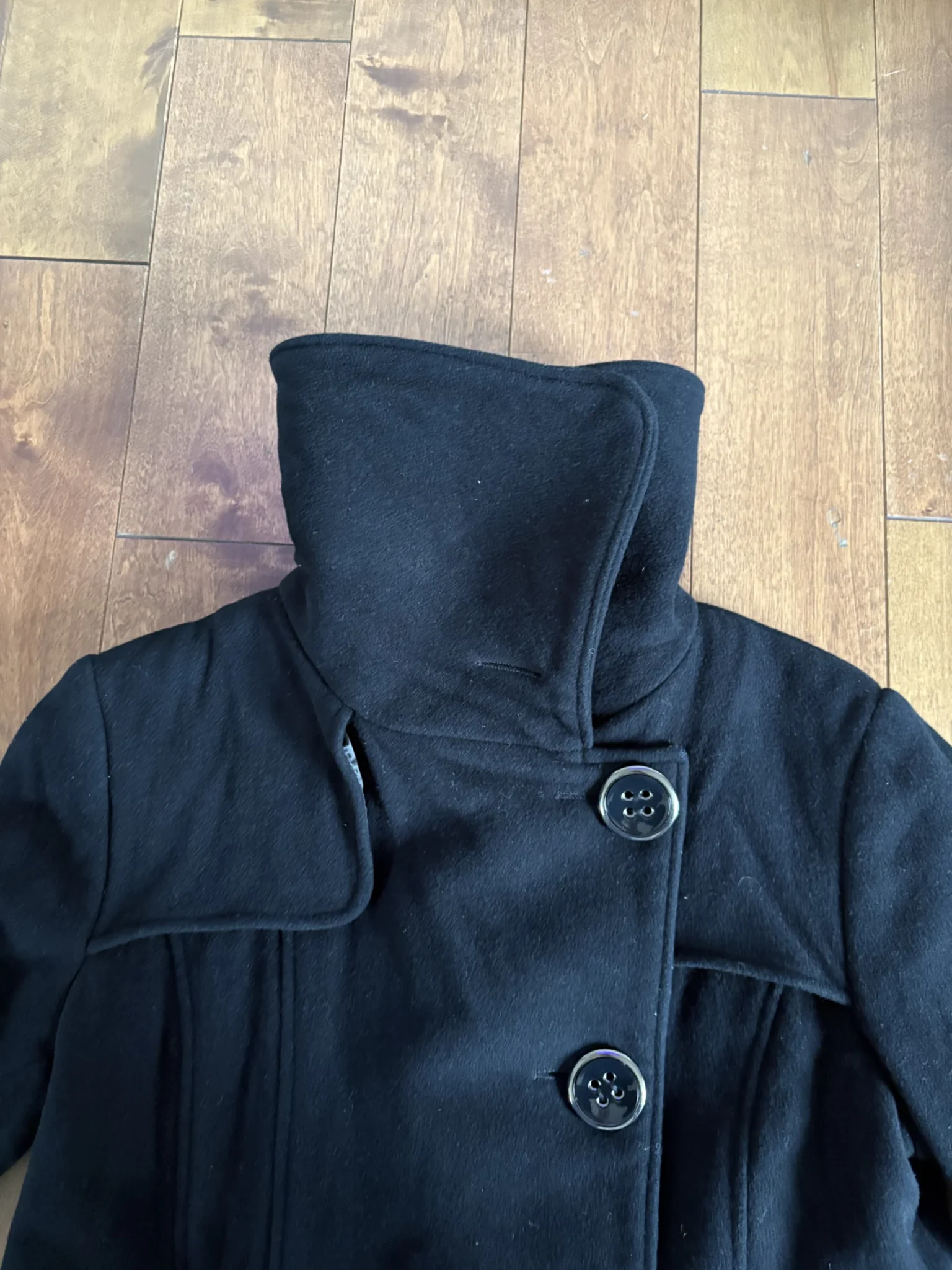 Image for Manteau caban col entonnoir