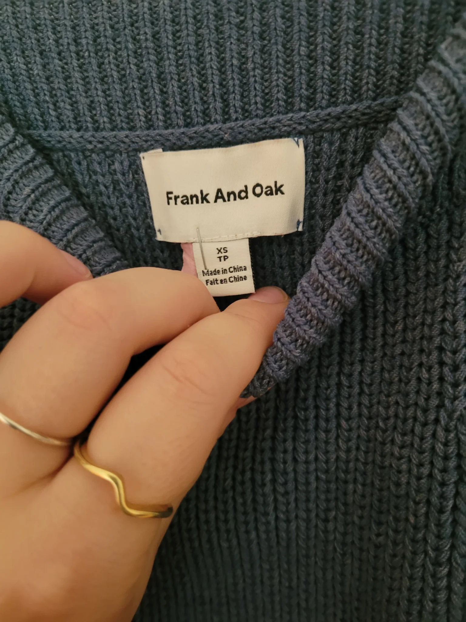 Image for Frank and Oak knitted cami top