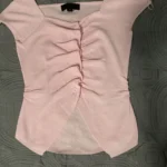 Featured thumbnail for Pink Zara blouse