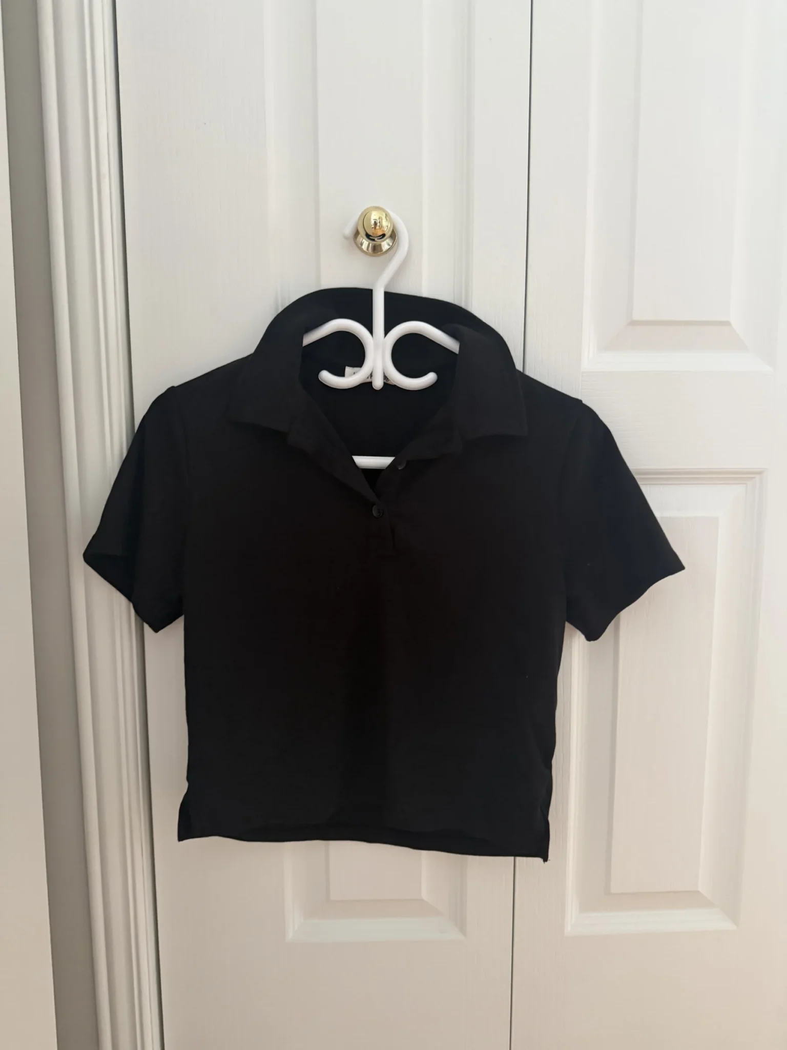 Image for Tee shirt femme style polo femme medium