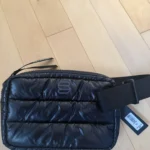 Thumbnail for Sac banane Super Puff noir Hi gloss NEUF