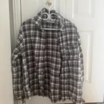 Featured thumbnail for Oversized blue, white and grey shirt