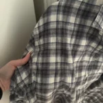 Thumbnail for Oversized blue, white and grey shirt