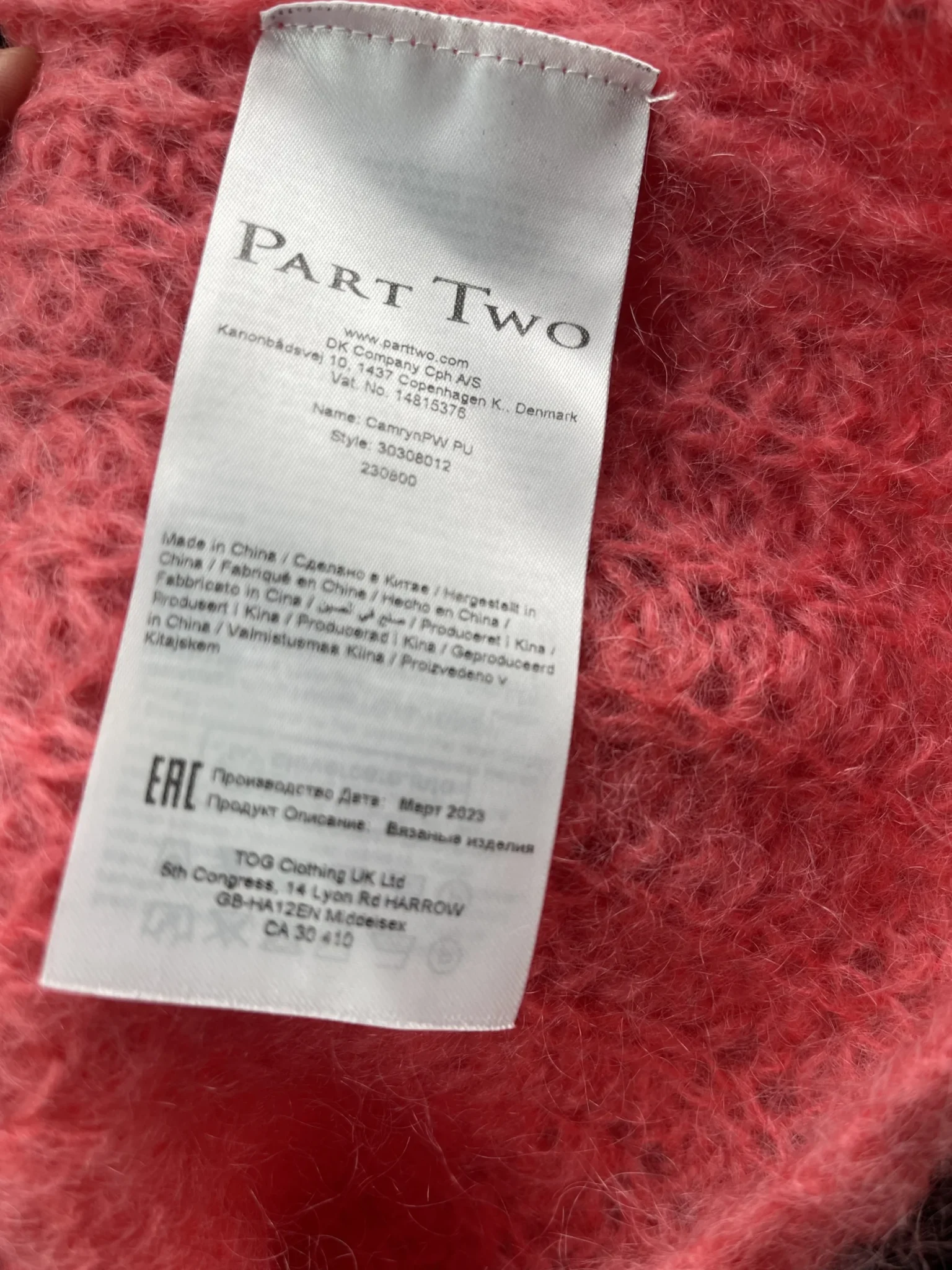 Image for Pull en mohair Part Two, small