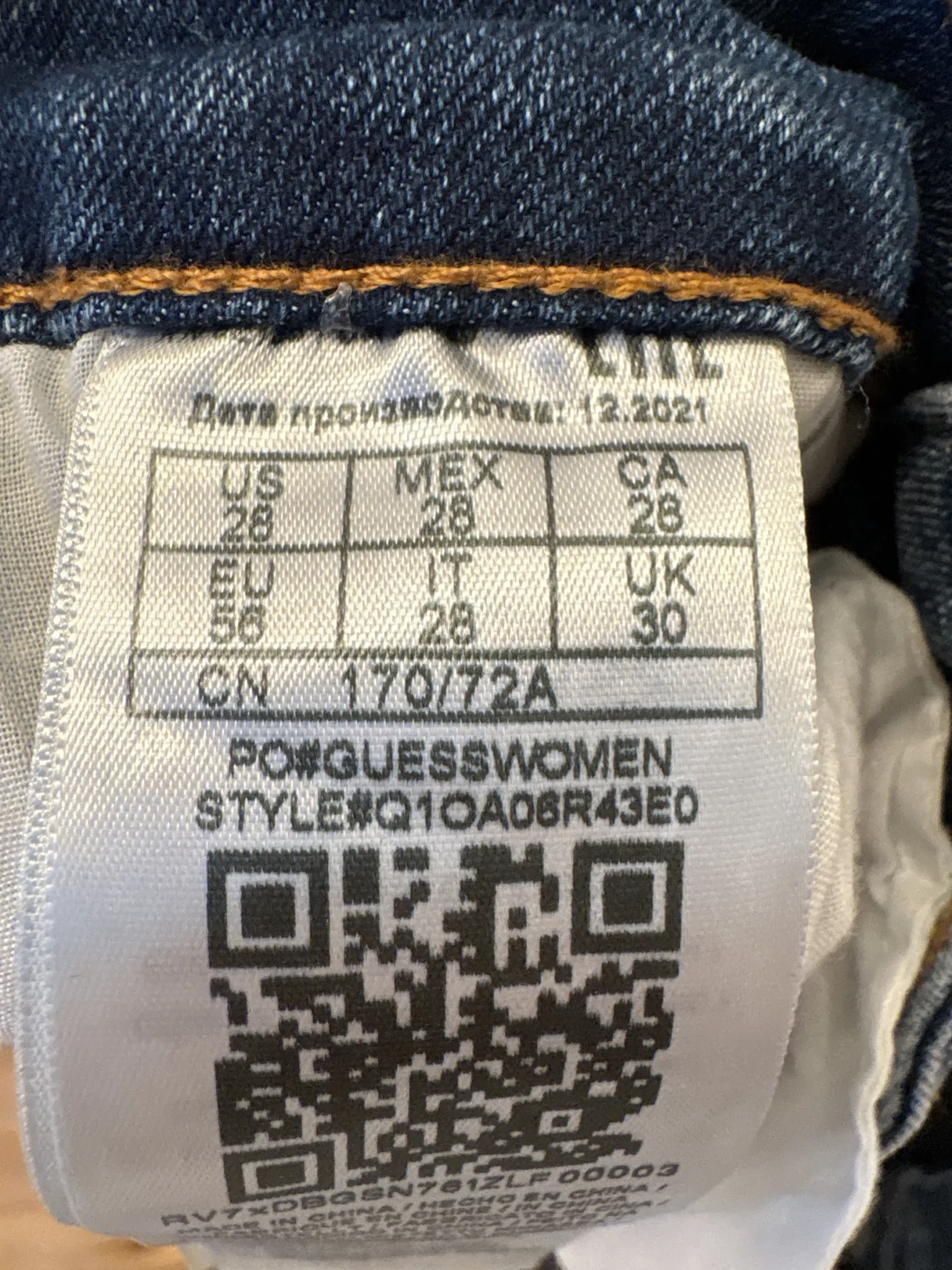 Image for Guess jeans
