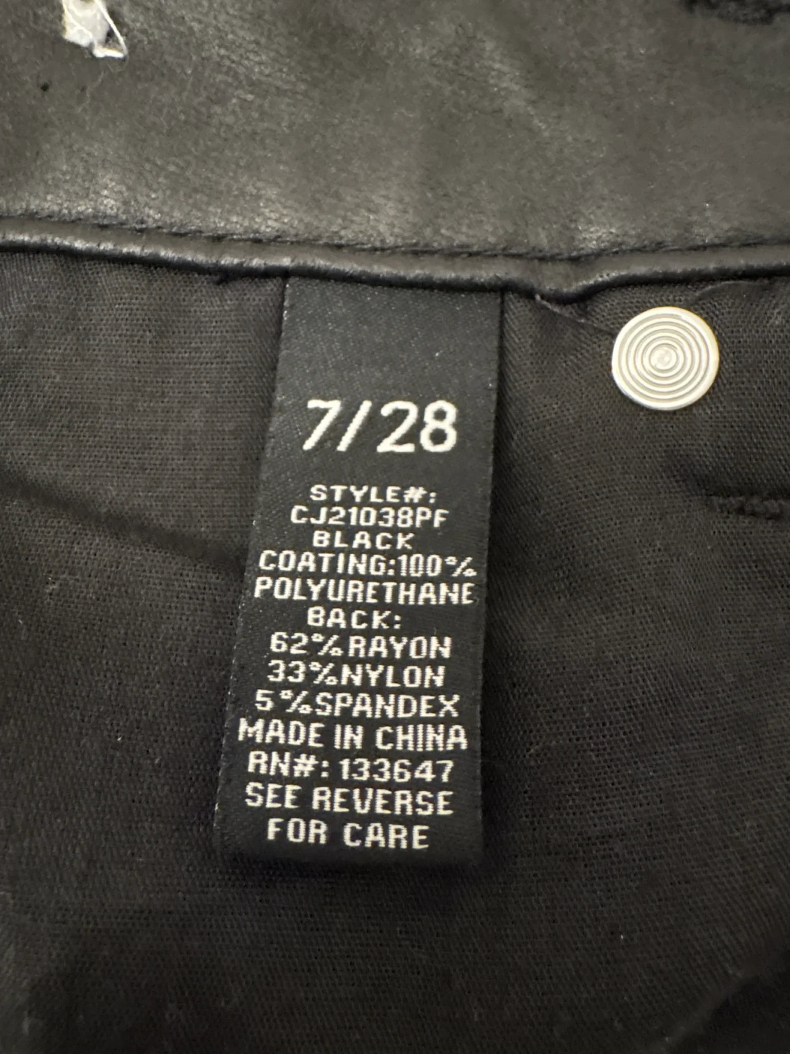 Image for Black trousers