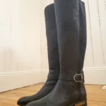 Featured thumbnail for Over the knee boots Black leather, Vince Camuto Pordalia style, size 10