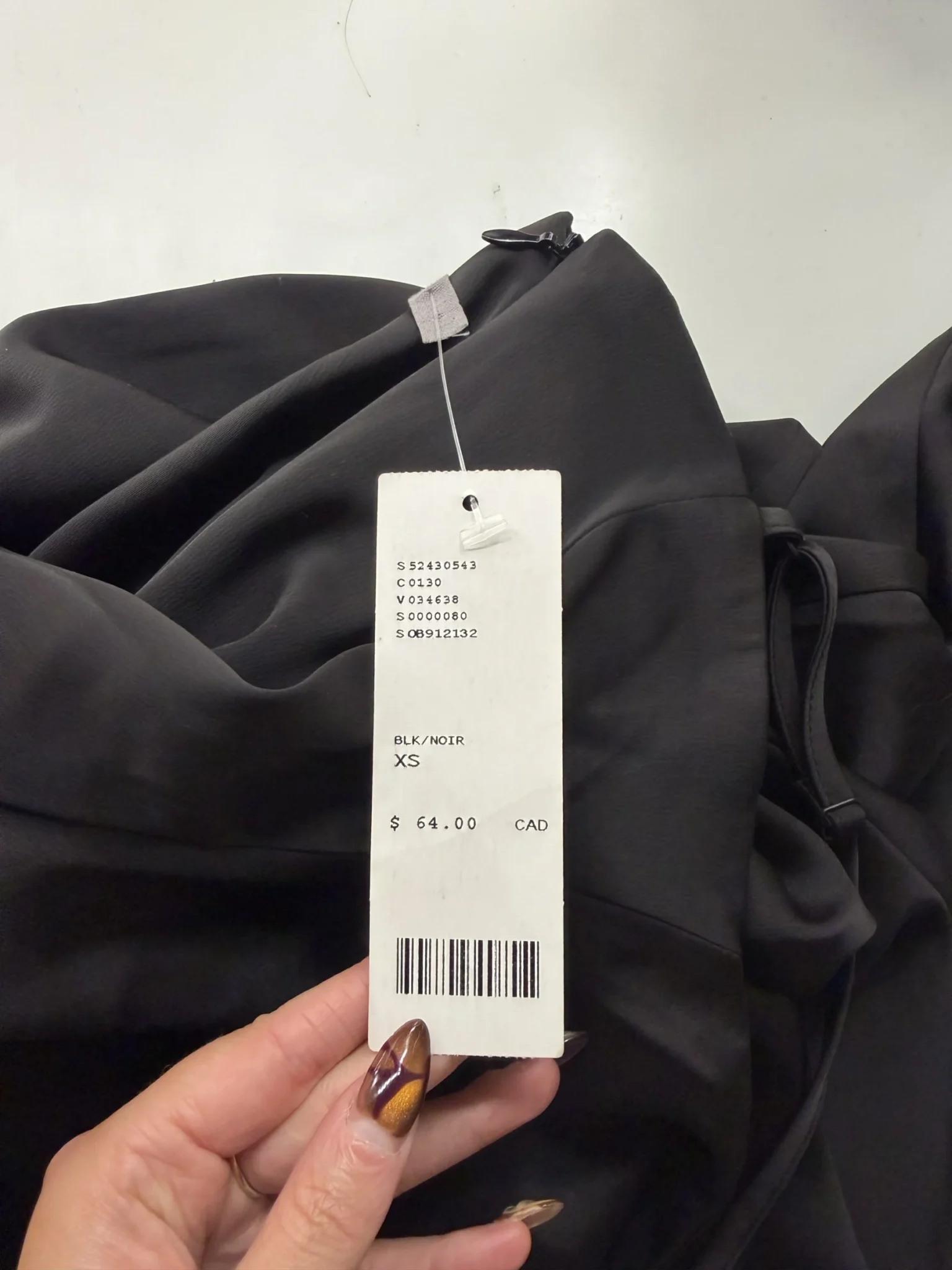 Image for Black mini evening dress – NEVER WORN