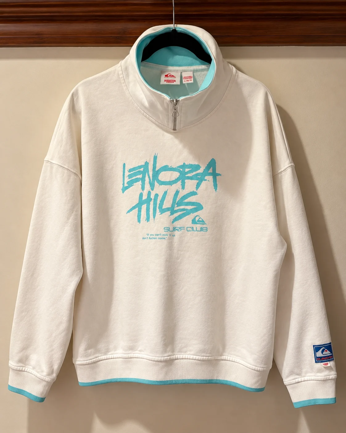 Quiksilver x Stranger Things | Lenora Hills Surf Club T-shirt – Size L *Other seconde main