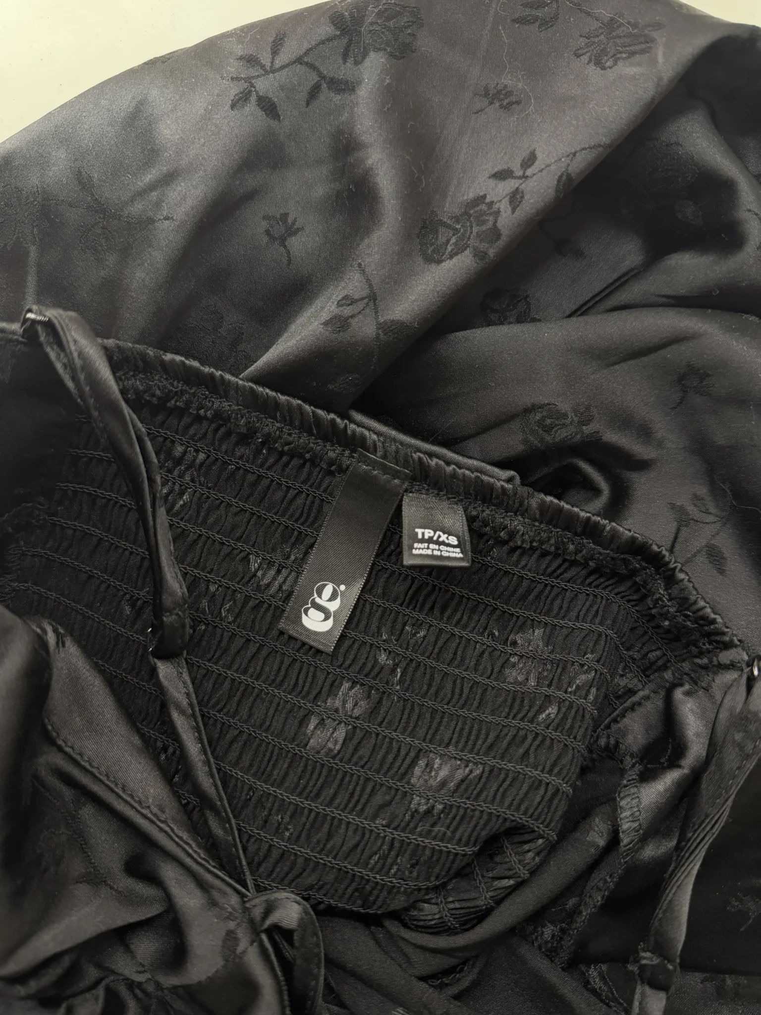 Image for Black ‘Garage’ evening dress