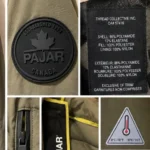 Thumbnail for Pajar Canada | Manteau hybride matelassé kaki avec capuchon